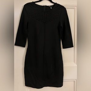 Mango black dress